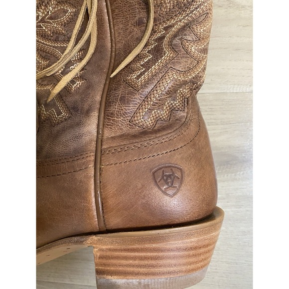 ARIAT Women's Martina Western Boots Ole Tan X Snip Toe 10044395 Size 6.5 - Picture 7 of 10